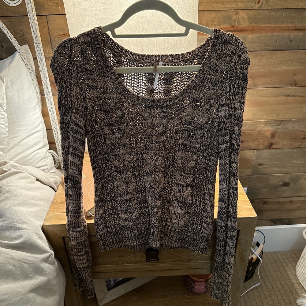 Free People knit sweater